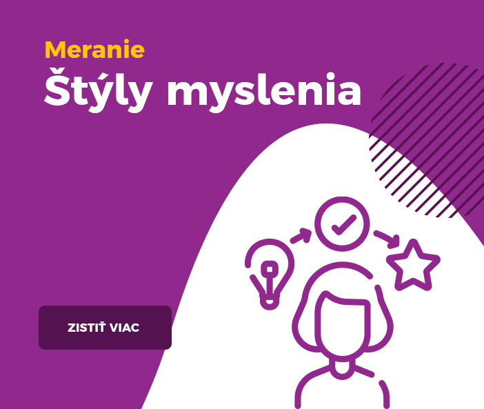 psychometrické merania - štýly myslenia